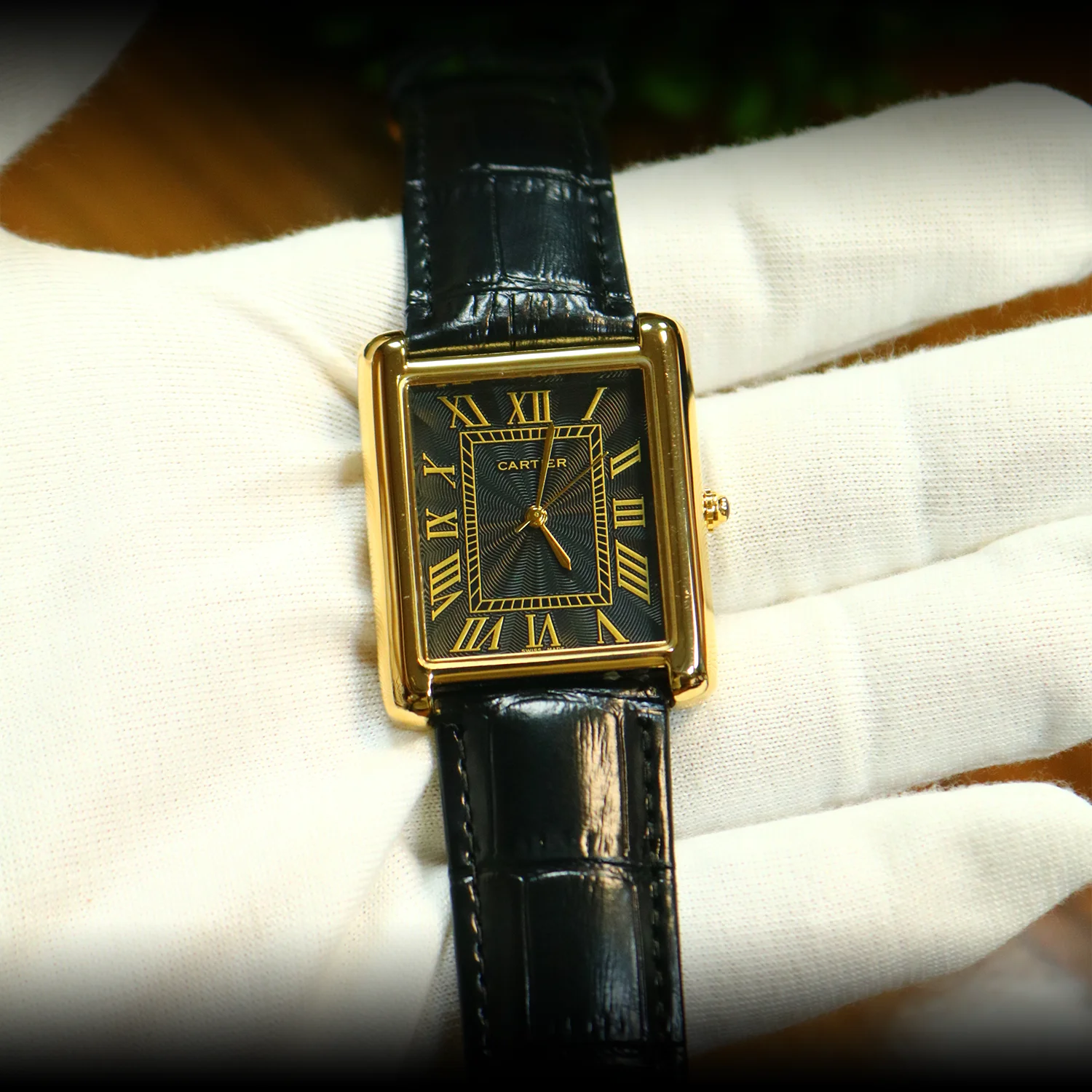 Gold-tone stainless steel bracelet