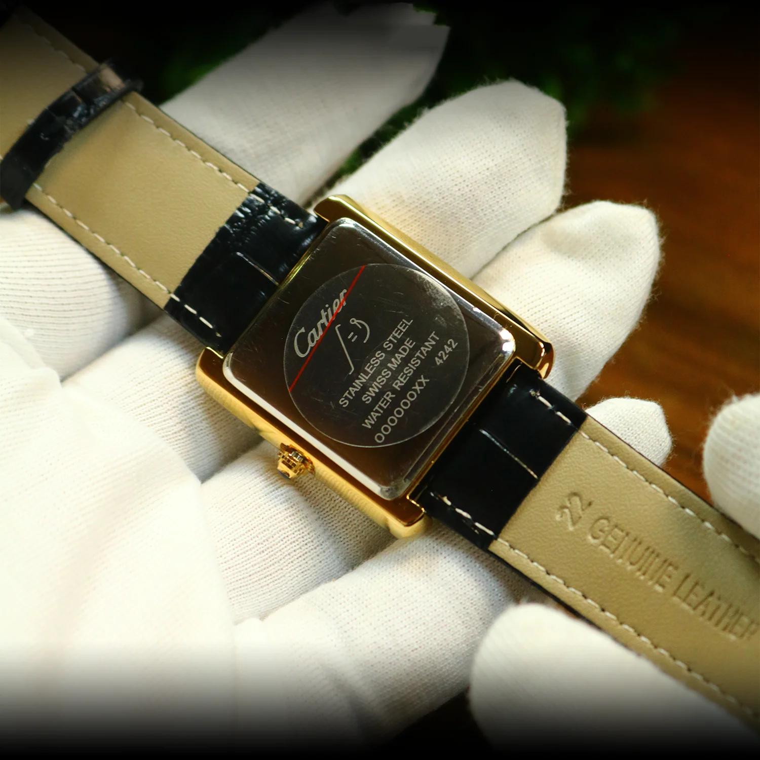 Sapphire exhibition caseback