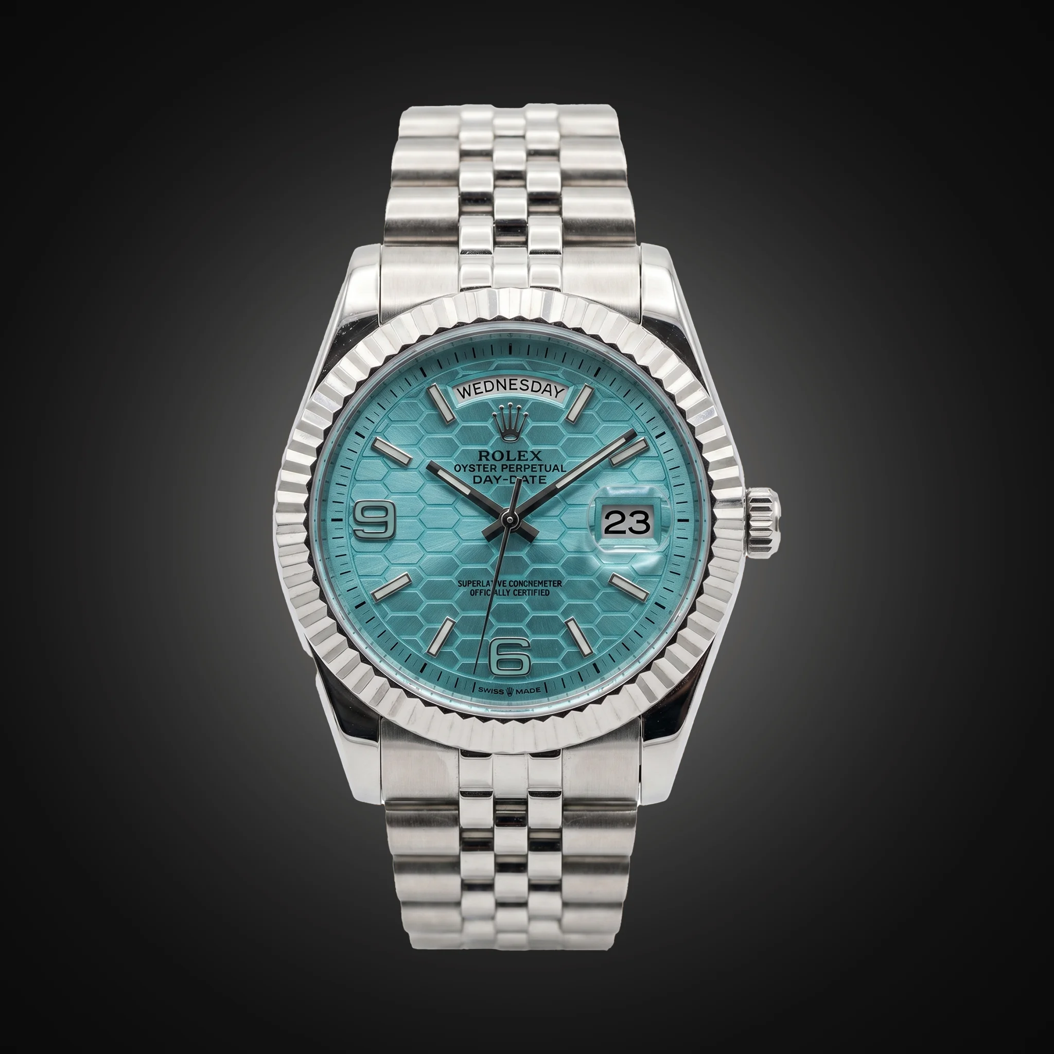 Axor Royal Day-Date Tiffany Blue Watch