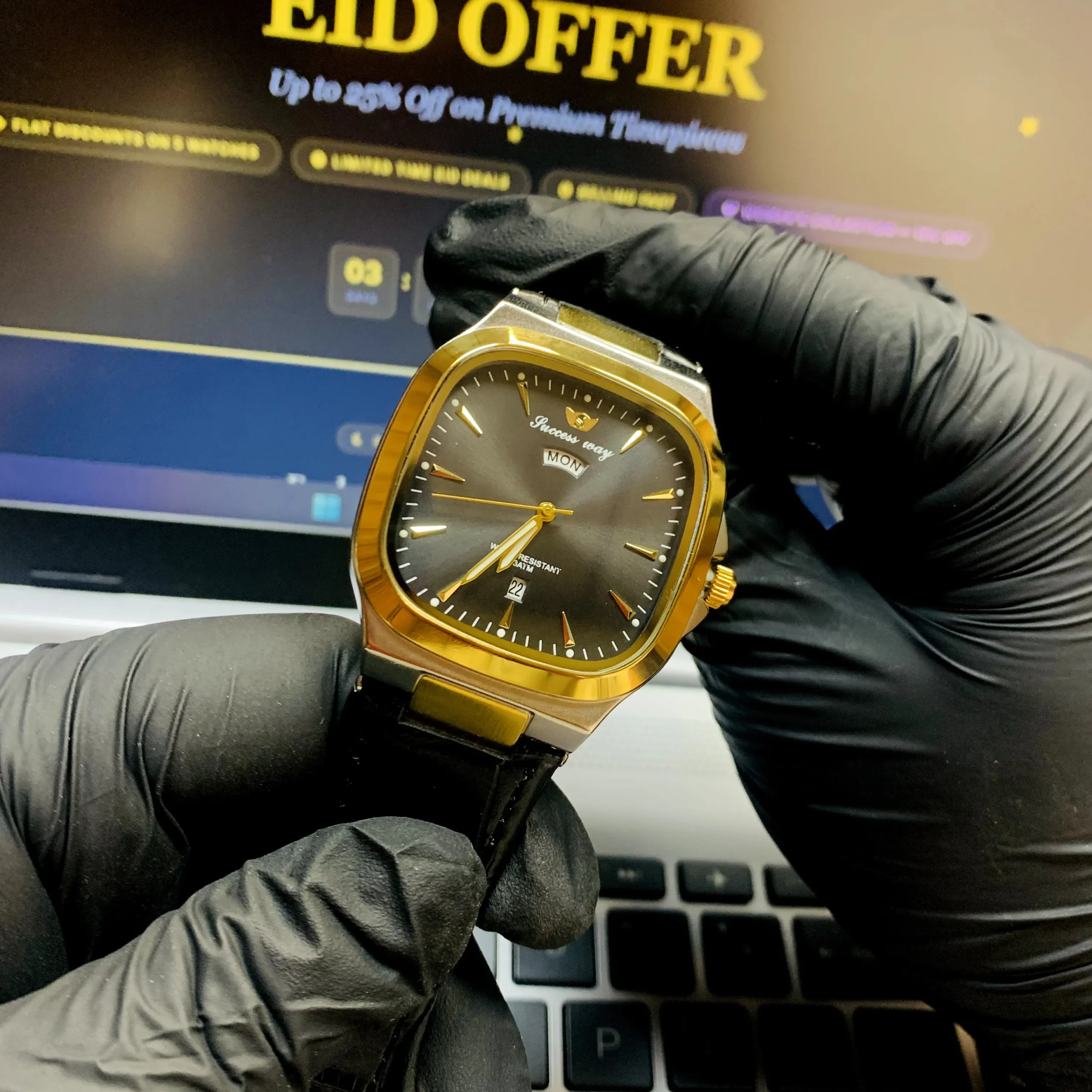 Axor Imperial Gold Square Case