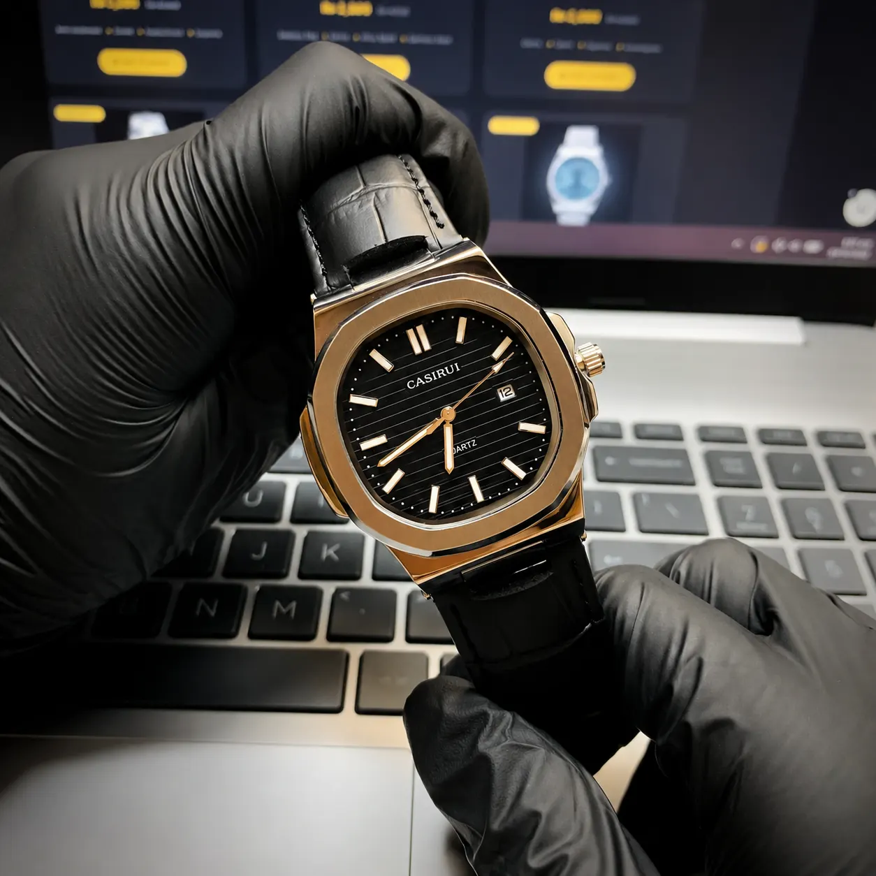 Axor Fusion Black & Silver